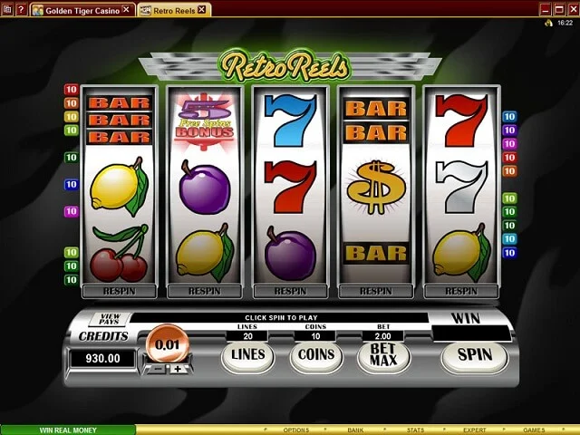 Low volatility slots